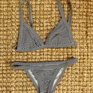 Zulu & Zephyr striped bikini - XS